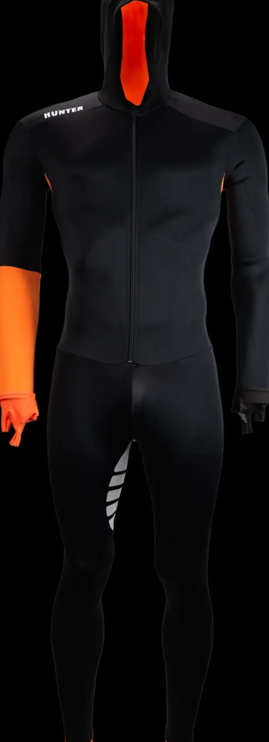 Hunter speedsuit base lycra oranje