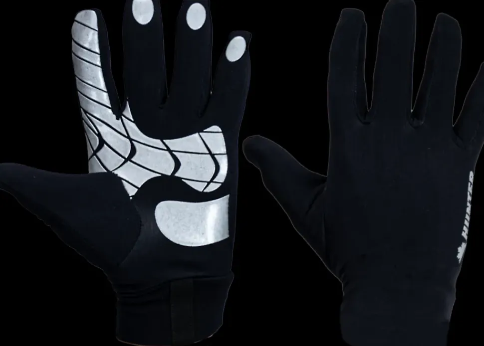 Hunter Thermo handschoenen met silveren grip