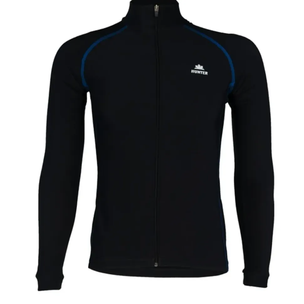 Hunter Thermo Jack Kids Flatlock Zwart/Blauw
