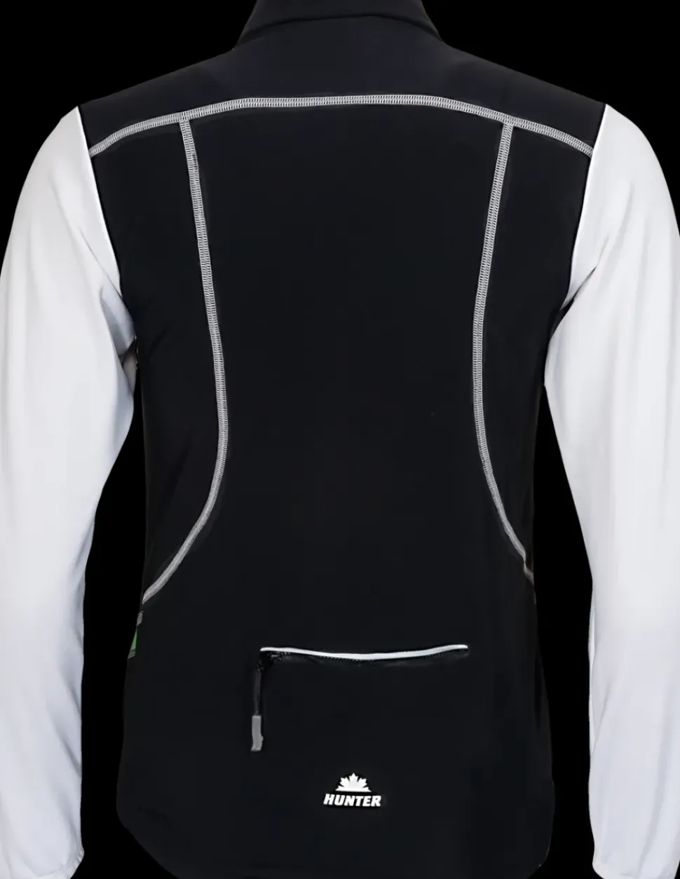 Hunter Windbreaker Thermojack Groen/Wit/Zwart