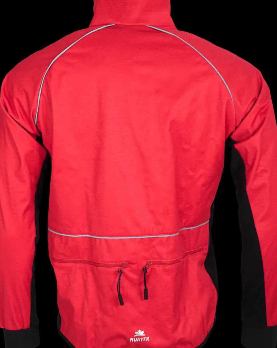 Hunter Windtex Jack Rood/Zwart
