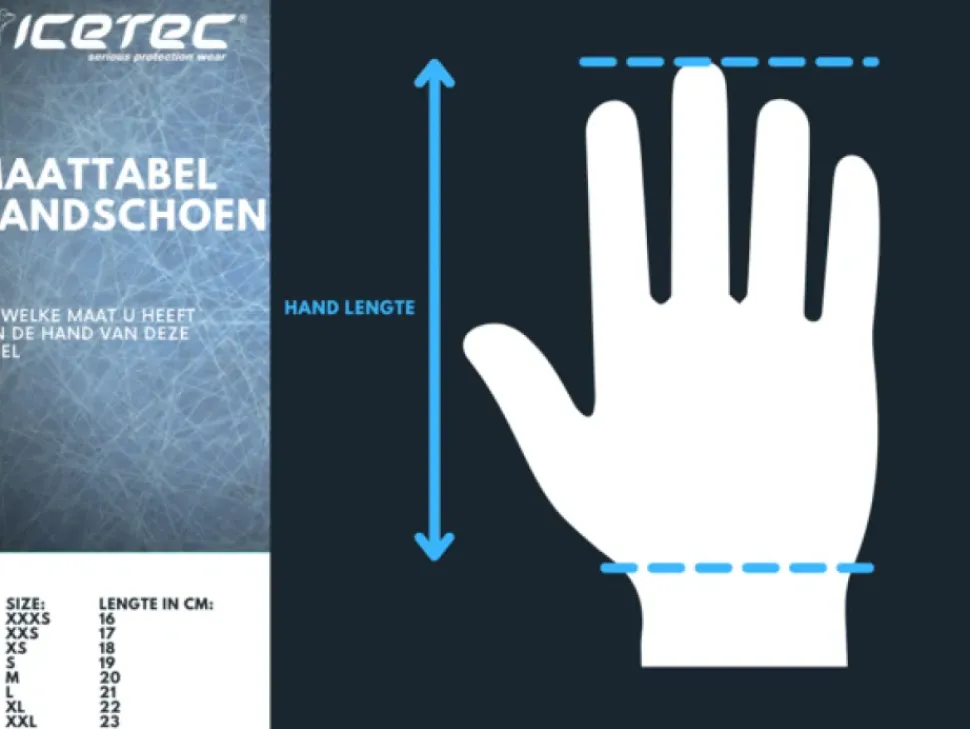 Icetec snijvaste handschoenen wit