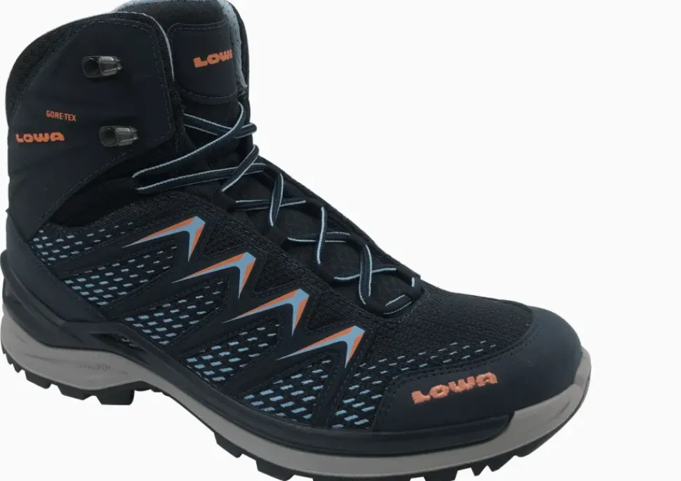 Lowa Innox Pro GTX Mid Ws steel blue/salmon