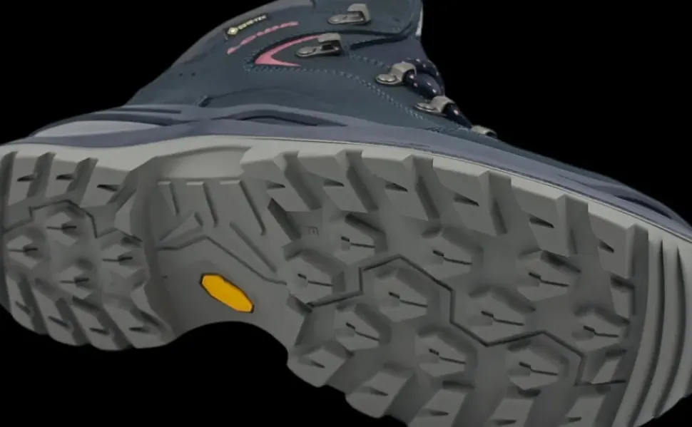 Lowa Renegade EVO GTX Mid Ws steelblue/old rose