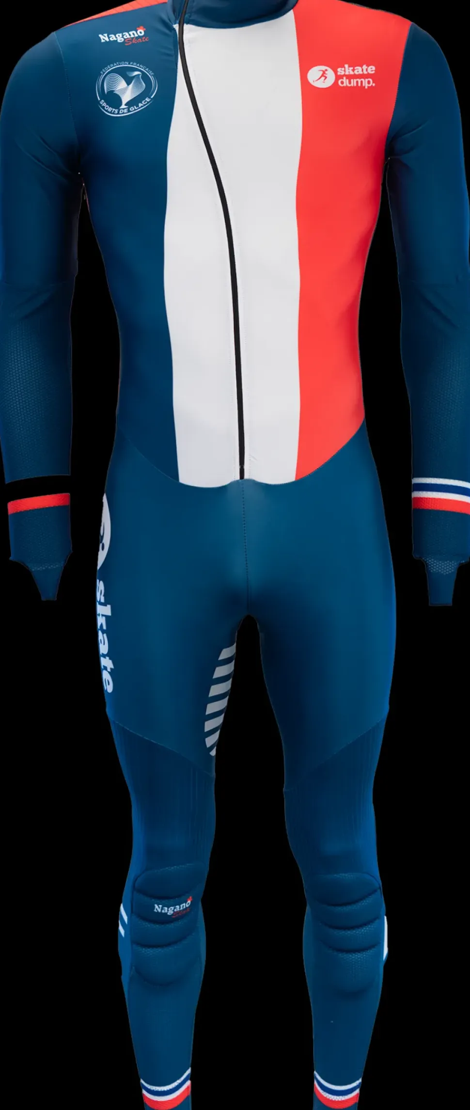 Nagano Skate shorttrack schaatspak Wold Cup Champion France