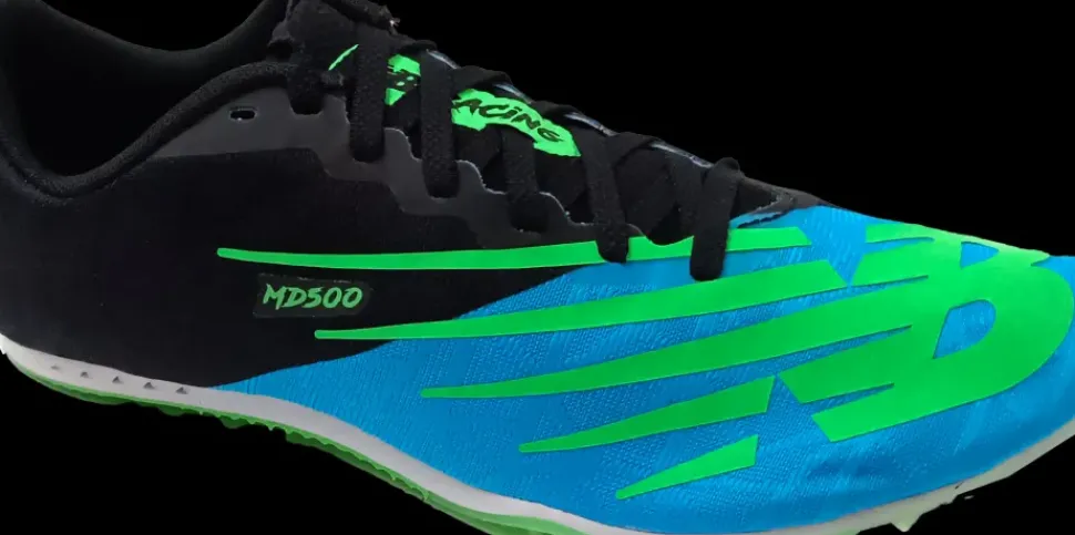 New Balance Spikes blue/black/green MMD500F8