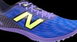 New Balance Spikes electric indigo met black WMD500C9