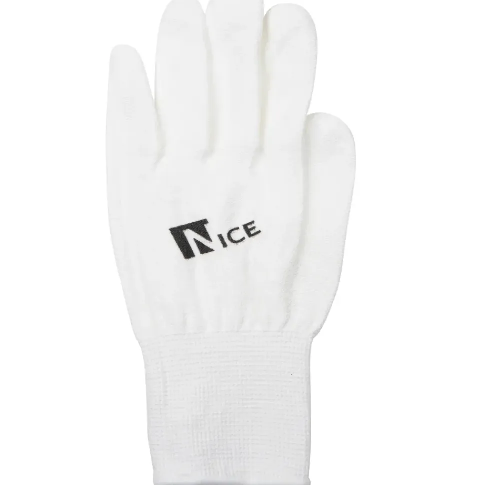 Nice snijvaste handschoenen wit