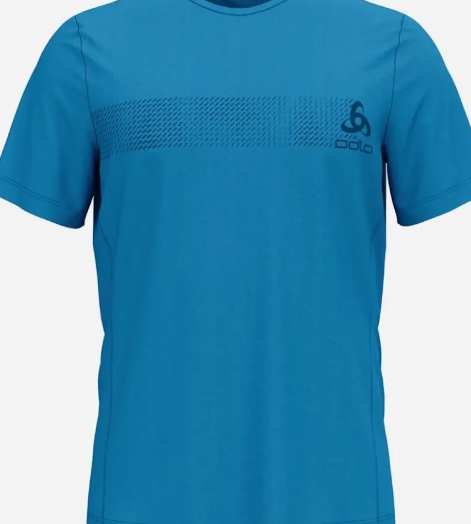 Odlo Basislaag Top met ronde hals k/m core light print