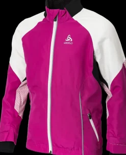 Odlo Jacket Frequency Web Violet/Roze KIDS