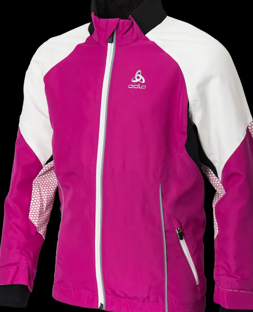 Odlo Jacket Frequency Web Violet/Roze KIDS
