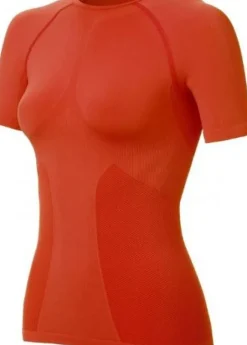 Odlo Shirt Korte mouw/ Crew Neck Evolution , orange