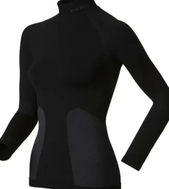 Odlo Shirt L / S Evolution Warm zwart