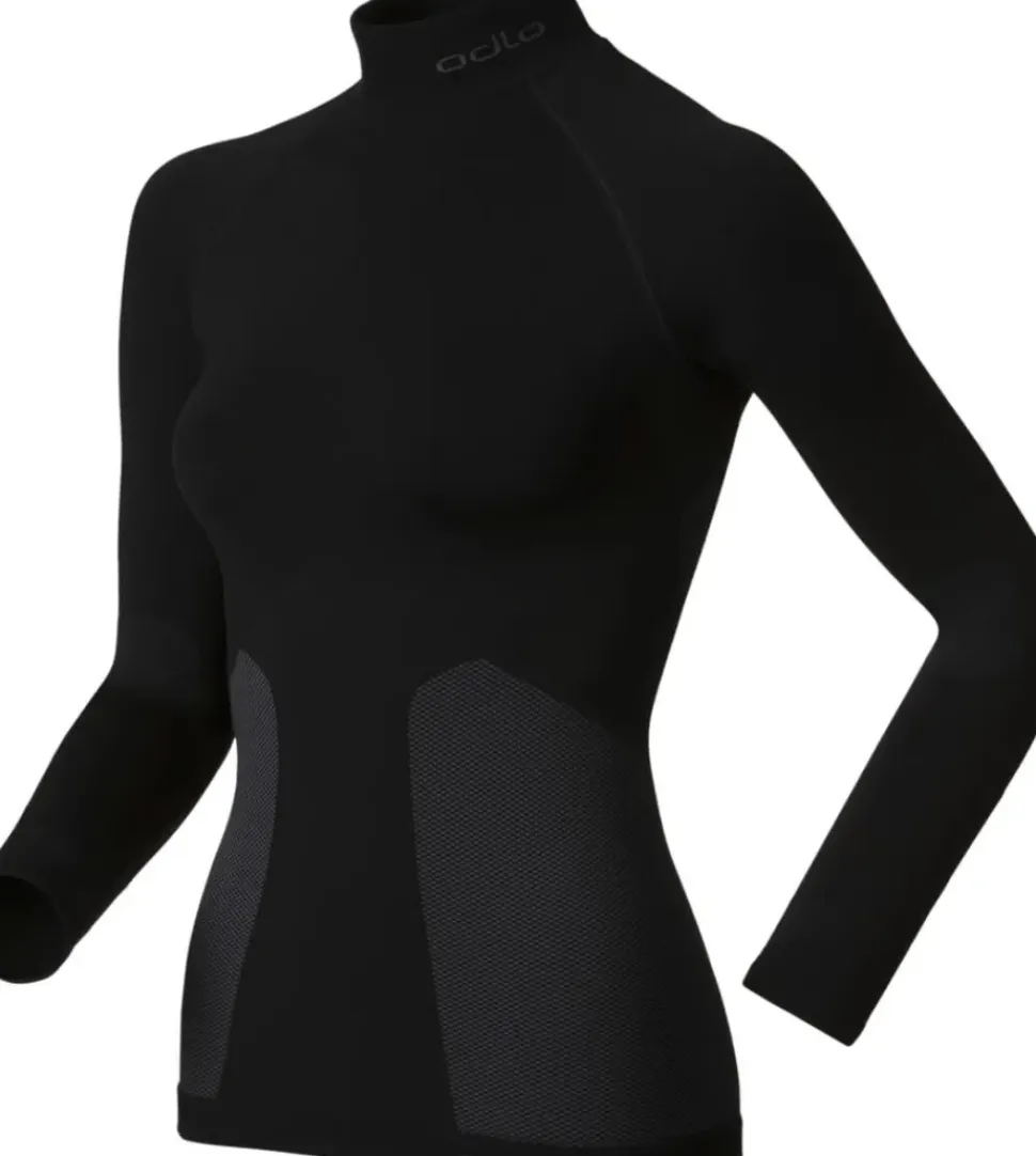 Odlo Shirt L / S Evolution Warm zwart