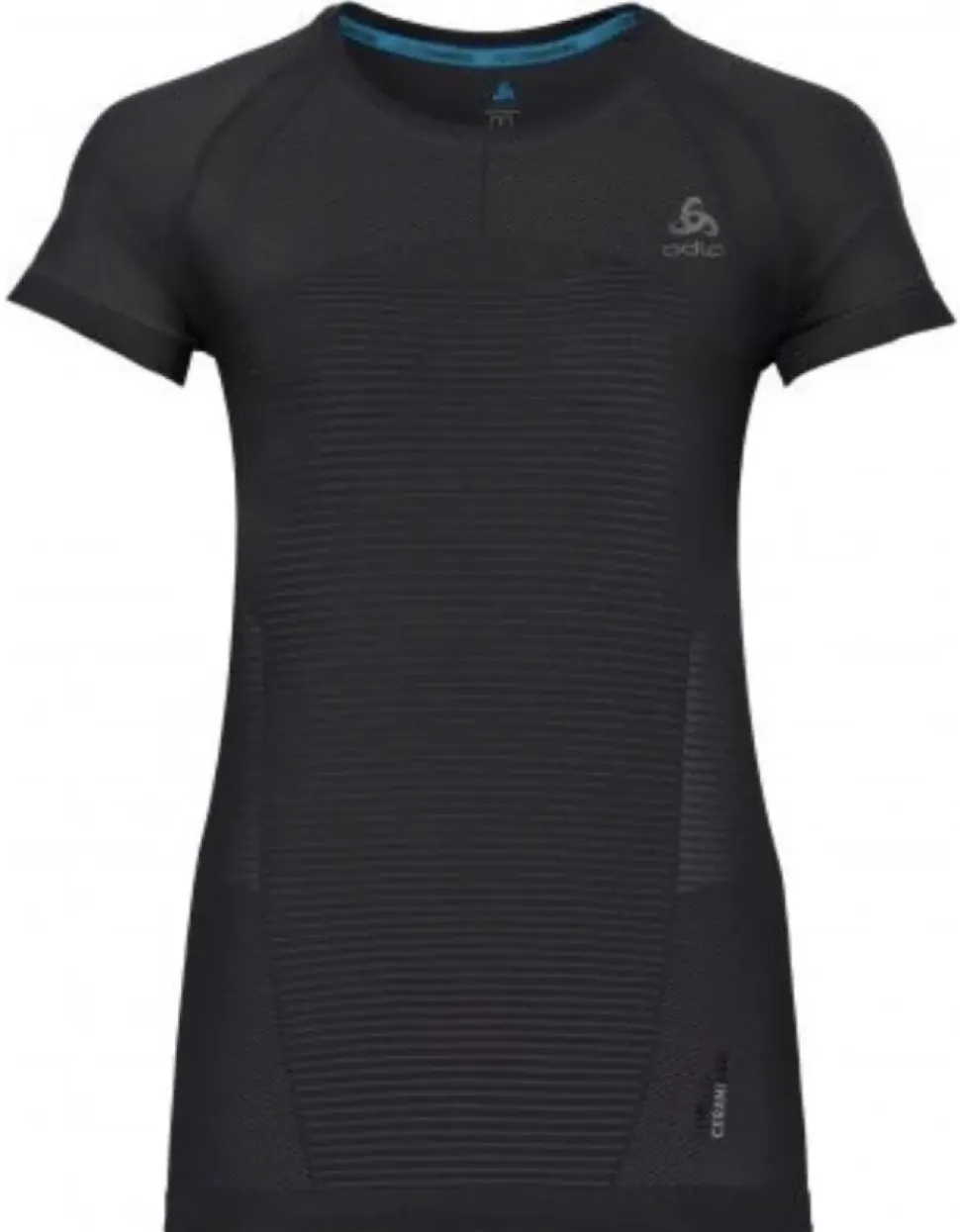 Odlo T- shirt Basislaag top met Ronde hals k/m CeramiCool MOTION