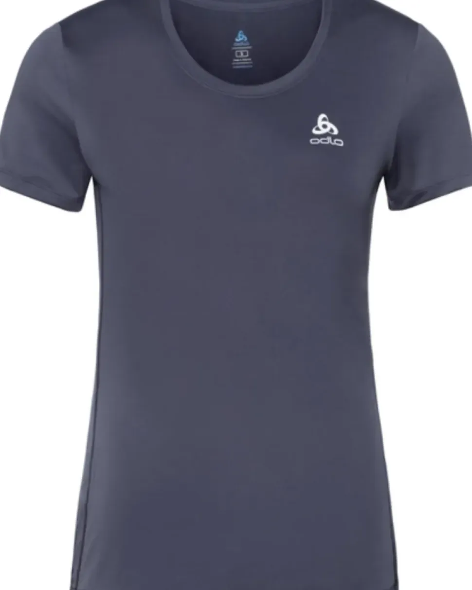 Odlo T- shirt dames basislaag top met ronde hals k/m Core Light