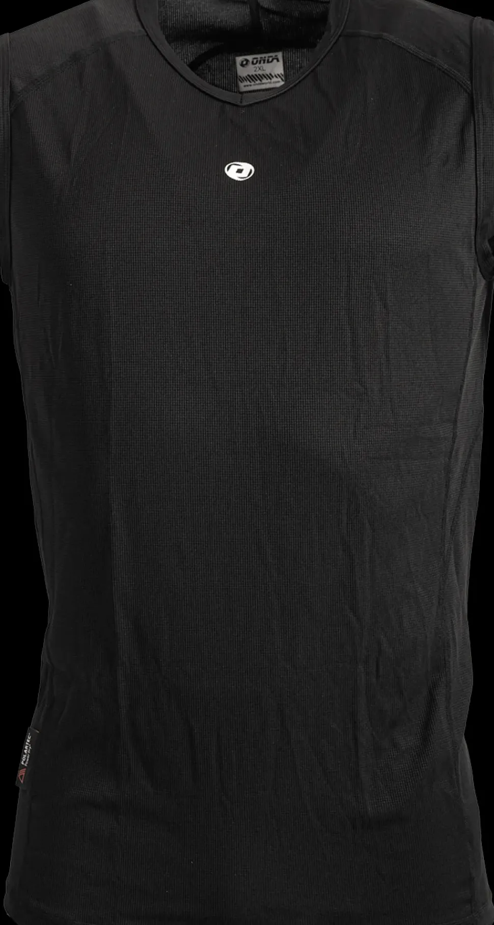Onda ondershirt zwart mouwloos
