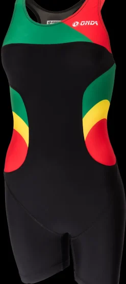 Onda Triathlonpak Dames Pro zwart/groen