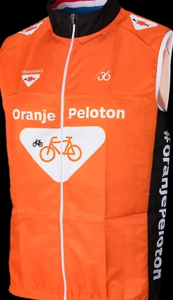 36 Oranje peloton Windbreaker!