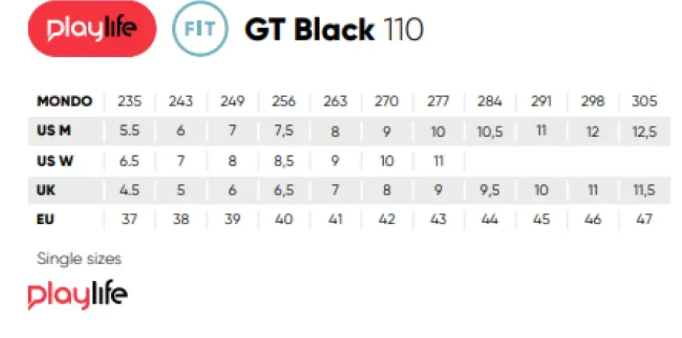 Playlife GT Black 110