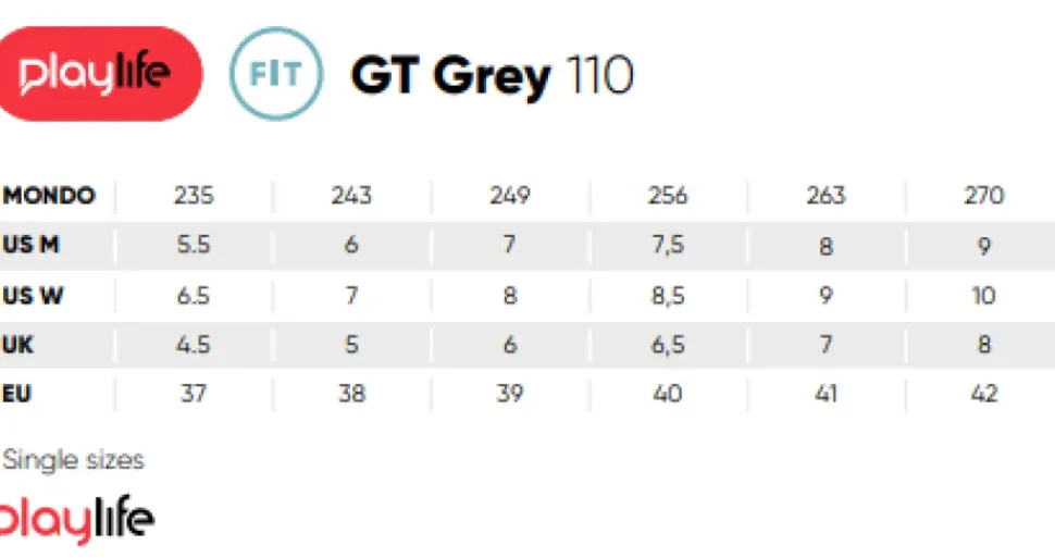Playlife GT Grey 110