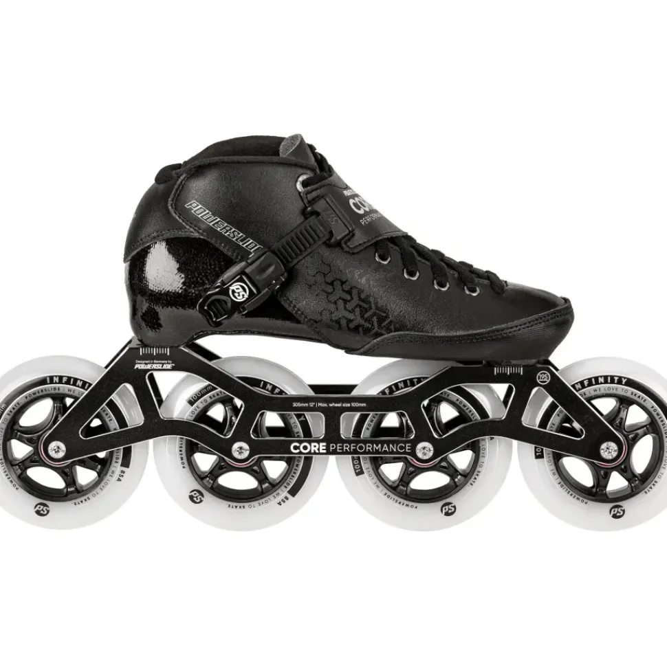 Powerslide Core Performance zwart 4x100