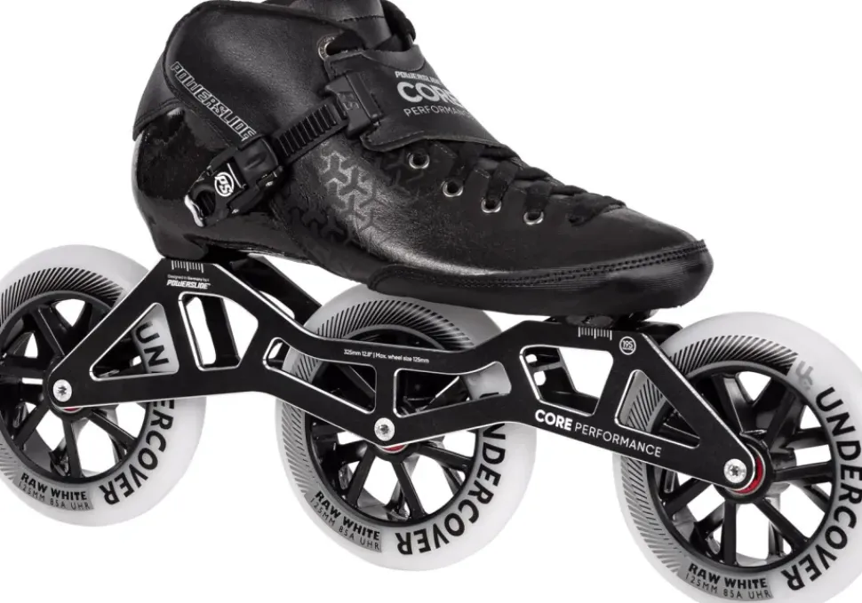 Powerslide Core Performance zwart 3x125mm