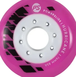 Powerslide Hurricane 76mm roze