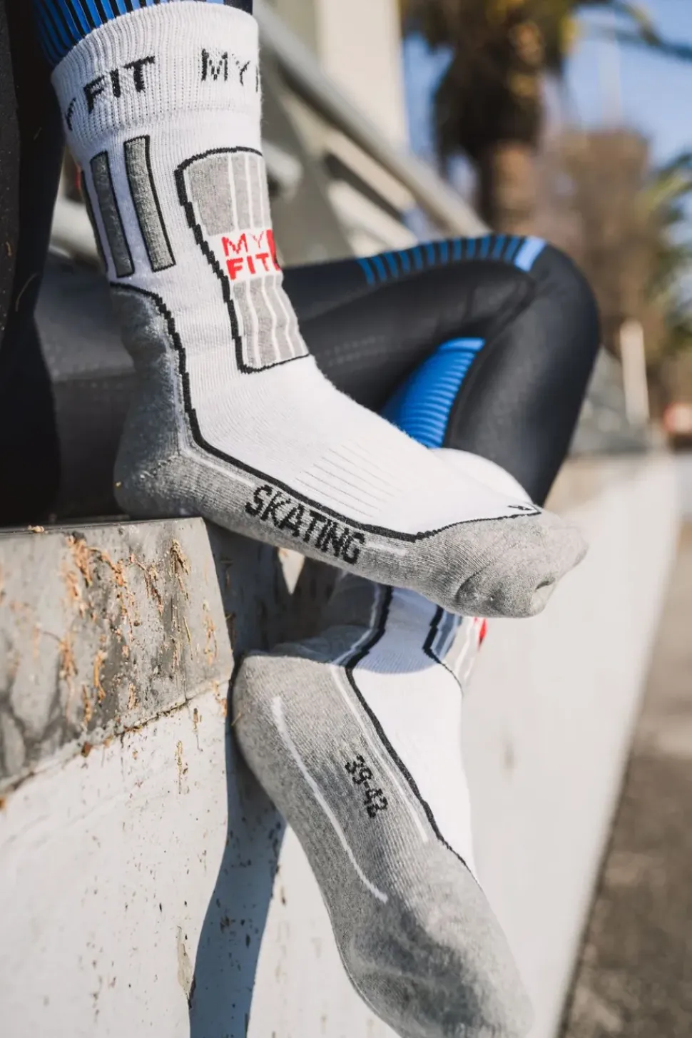 Powerslide Myfit Skating Socks Fitness