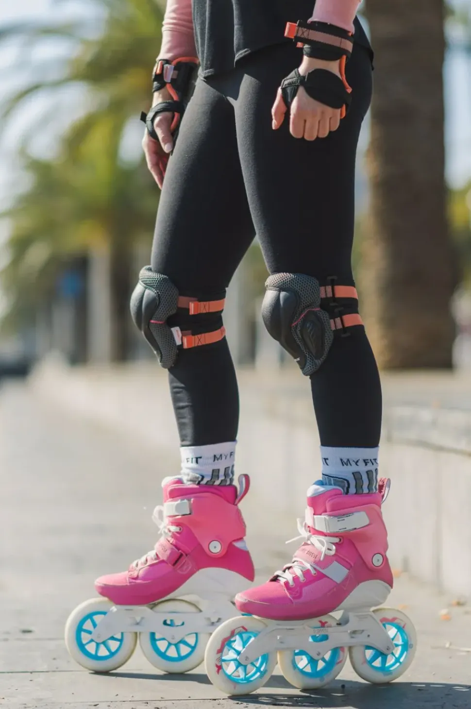 Powerslide Pro Air women protection set 2020