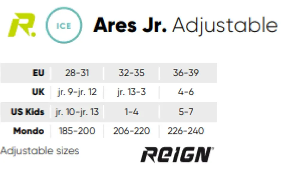 Powerslide Reign Ares Jr verstelbaar