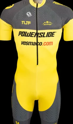 Powerslide skeelerpak Team geel