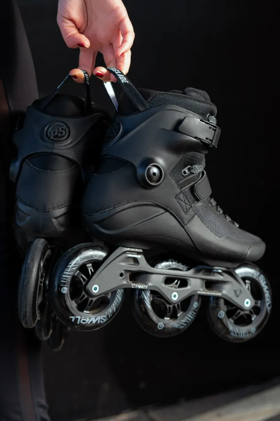 Powerslide Swell Triple black 110mm
