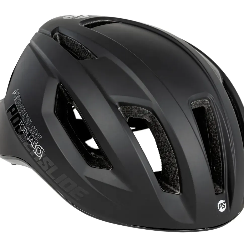 Powerslide Tornado fiets/skatehelm zwart