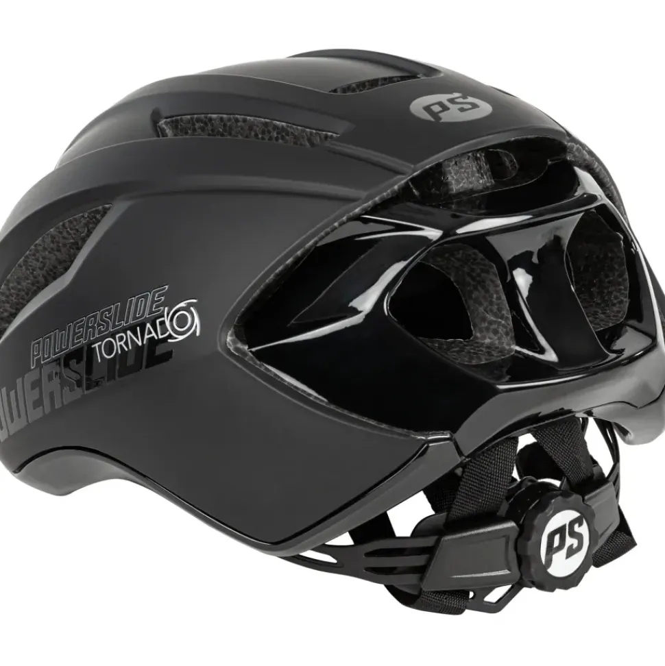 Powerslide Tornado fiets/skatehelm zwart