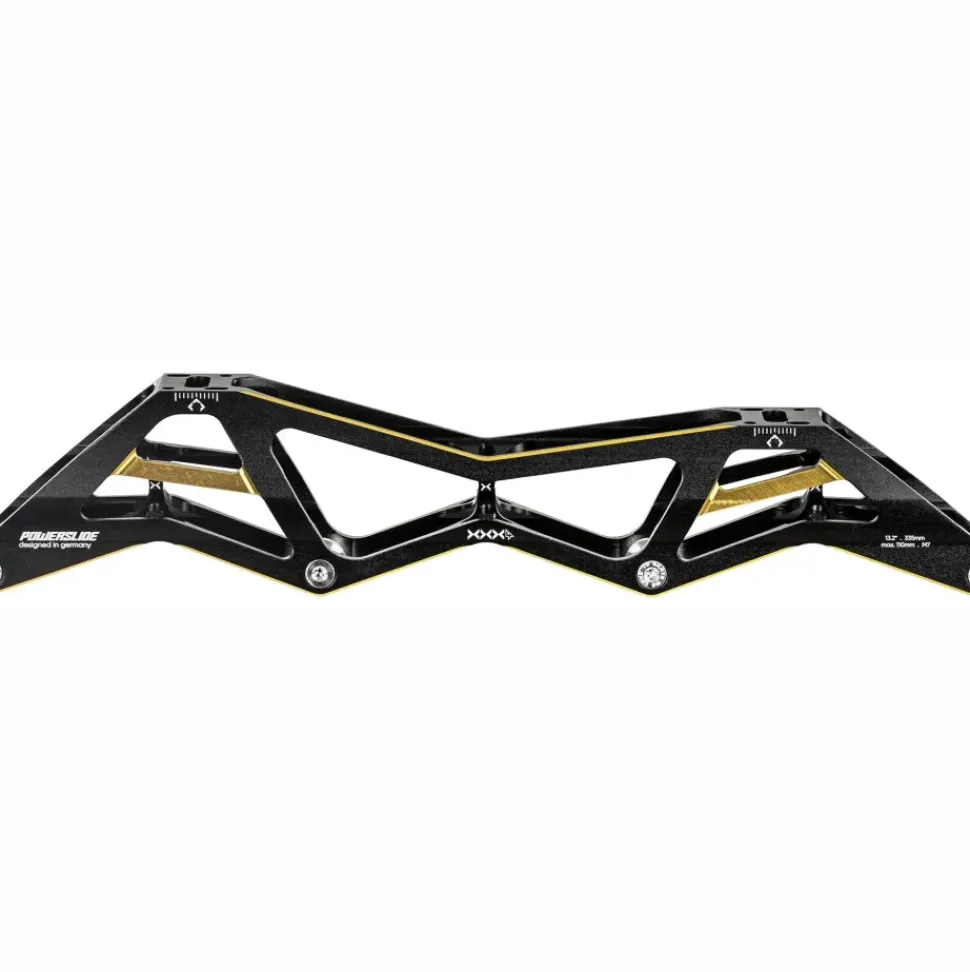 Powerslide 3X4 4x110 zwart/goud