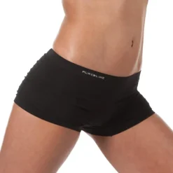 Pure Lime Seamless Boxer Black 0057 dames