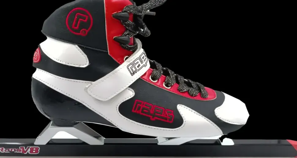 Raps Hightop met V8 ijzer wit/wit