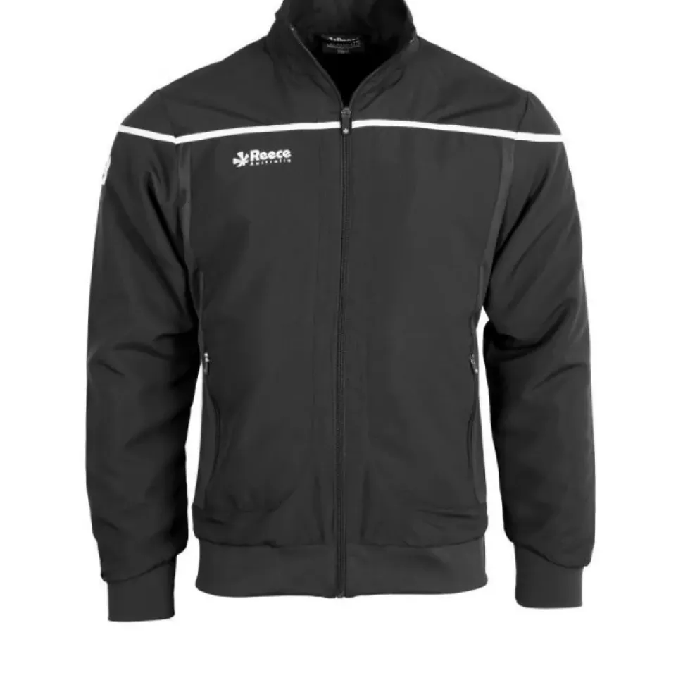 Reece Varsity Woven Jacket Unisex black-white