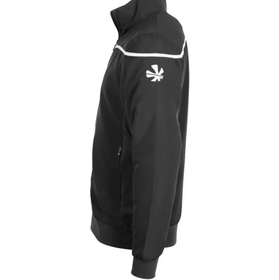 Reece Varsity Woven Jacket Unisex black-white