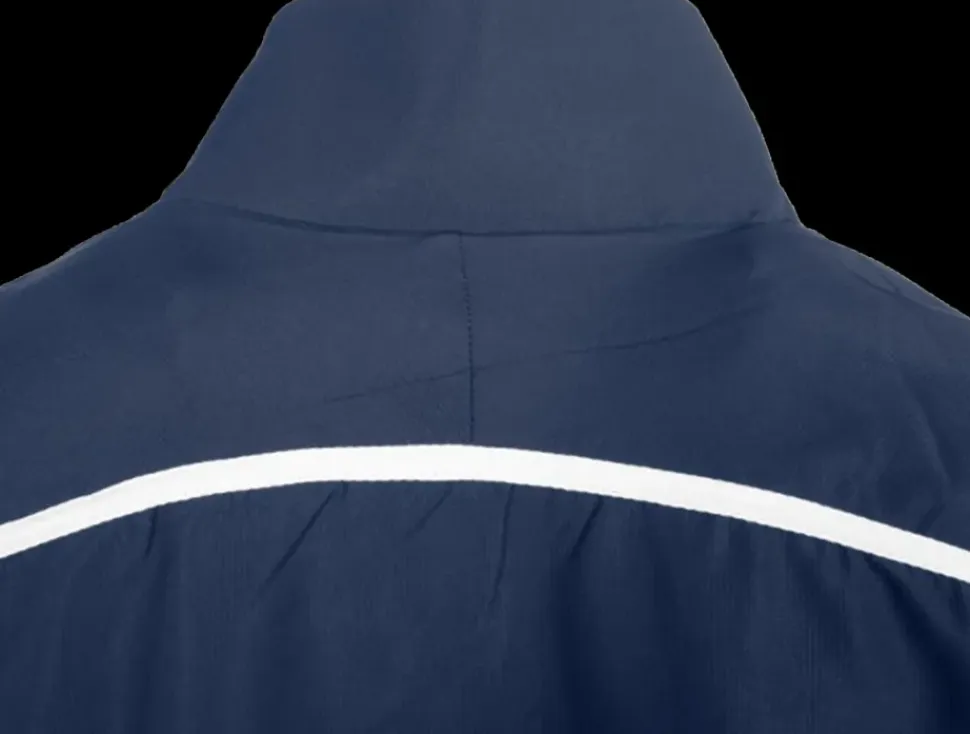 Reece Varsity Woven Jacket Unisex marine-white