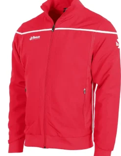 Reece Varsity Woven Jacket Unisex red-white