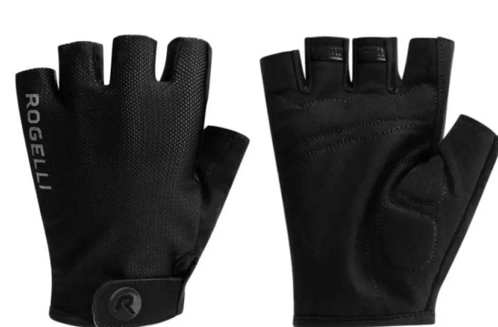 Rogelli cycling gloves core black