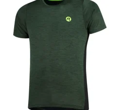 Rogelli Matrix T-shirt green/black/fluor