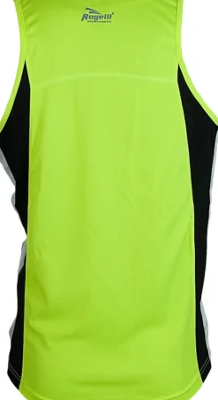 Rogelli Prato Fluo geel/Zwart Singlet
