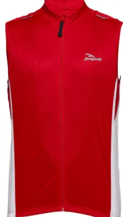 Rogelli Sarno mouwloos wielershirt red/white