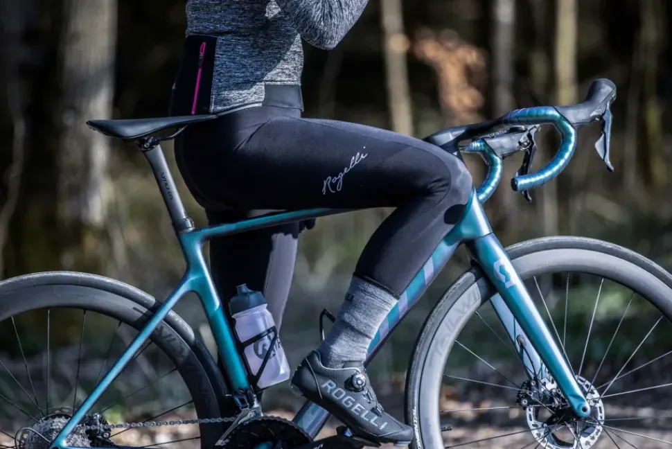 Rogelli wintersok merino wol grijs