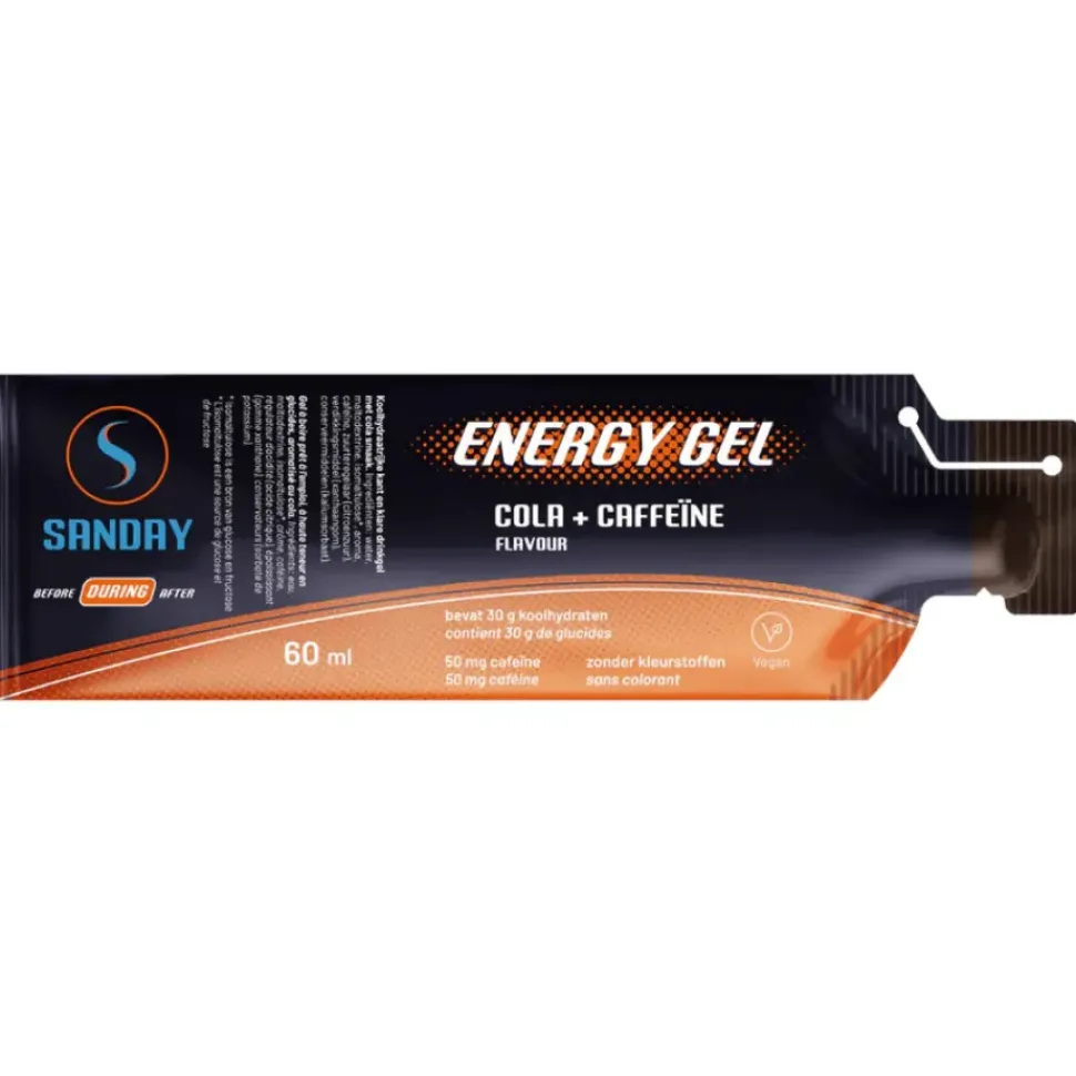Sanday energygel cola+caffeïne 60ml