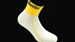 Santini Fietssokken Calzino WitGeel