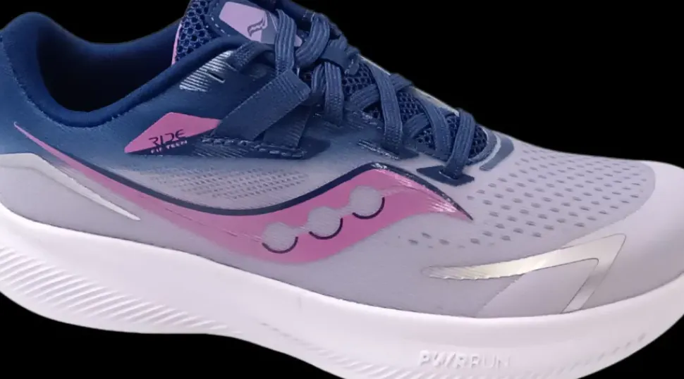 Saucony Ride 15 mauve/indigo